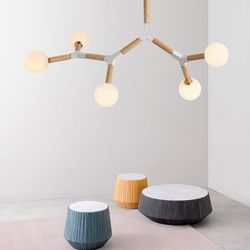 Люстра на штанге FORMULA 3 lamps