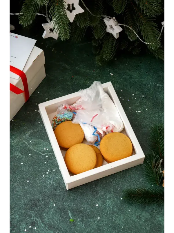 Набор имбирных пряников для росписи, 9 шт.