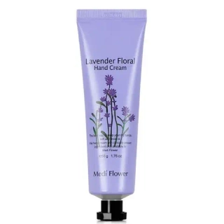 Крем для рук с ароматом лаванды MEDI FLOWER Lavander Floral Hand Cream, 50 g