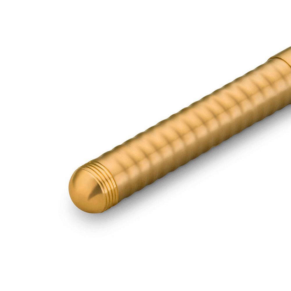 Перьевая ручка Kaweco Liliput Wave B 1.1мм золотистая (10000872) 3
