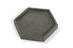 Подставка декоративная гексагон (серая, белая, цветн.)