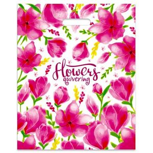 Пакет прорубная ручка Россия 38*47 см 60 мкм ПВД Трепет  1 шт 500 шт/кор