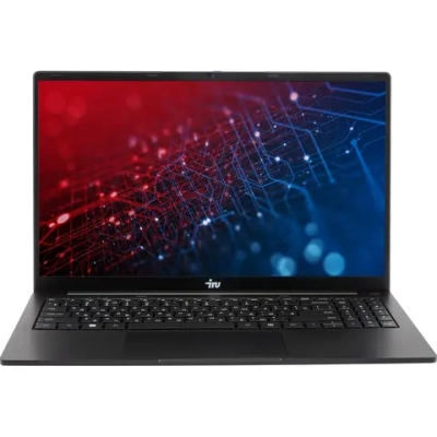 Ноутбук IRU Strato 15ALID5 Core i7 13620H 16Gb SSD512Gb Intel UHD Graphics 15.6" IPS FHD (1920x1080) FreeDOS black WiFi BT Cam 6000mAh (2148035)
