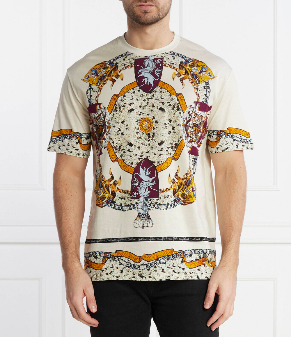 Футболка Just Cavalli - кремовый(75OAH6RFJS246)