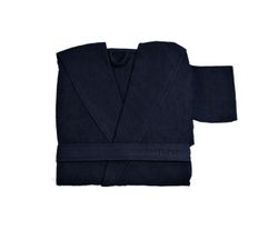 Халат хлопковый Hamam Meyzer синий