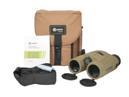 Бинокль ARKON Velax 4K 10x42 с лазерным дальномером
