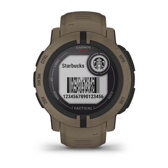 Спортивные прочные часы Garmin Instinct 2, Solar, Tactical Edition, Coyote Tan, 010-02627-04