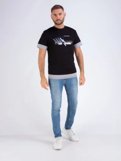 Футболка мужская Турция однотонная