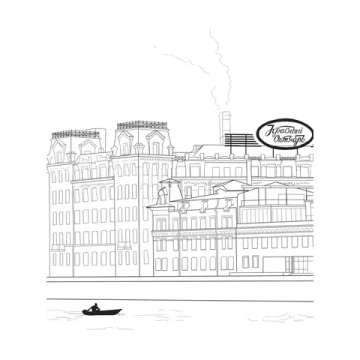 Прогулки по Москве. Раскраска с самыми интересными местами столицы