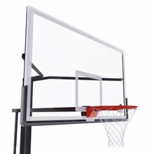Усиленная баскетбольная стационарная стойка DFC ING 72&amp;quot; / закаленное стекло