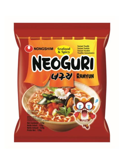 Лапша Nongshim Neoguri Spicy c морепродуктами 120 г