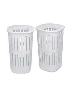 Набор корзин для белья Collect-It (55 л), 2 шт., Белый