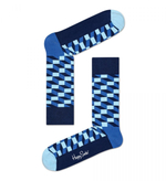 Носки унисекс Filled Optic Sock с кирпичиками (Размер: 25) (Цвет: синий с голубым)