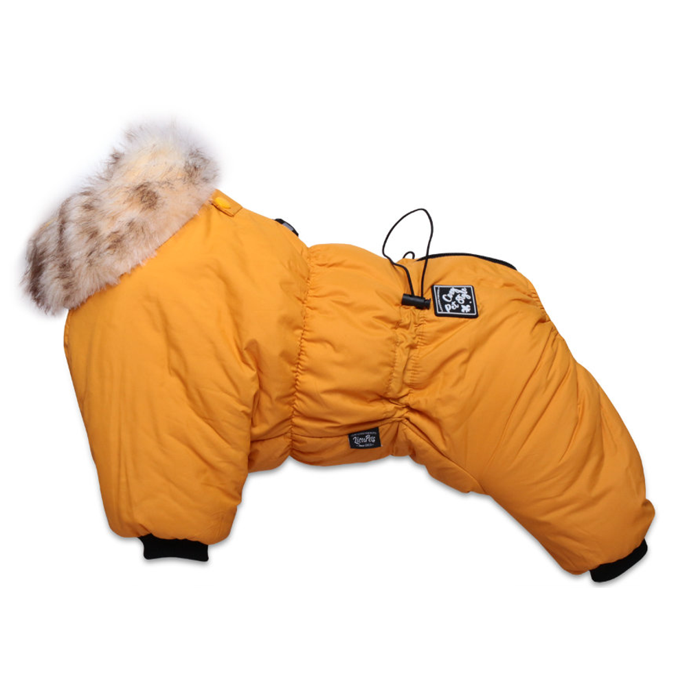 Комбинезон для собак lion nice-style slpk133 на девочку, цвет: горчичный (размер хl (спина 35 см, обхват шеи 26-35 см, обхват груди 38-48 см))