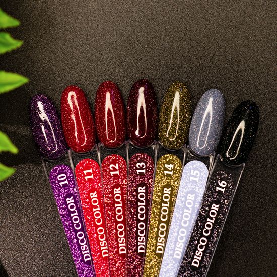Гель-лак ENIGMA 10 мл. Disco color 12 светоотражающий