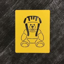 Мишка 23 февраля №1