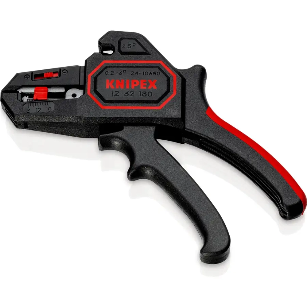 Автоматический инструмент для удаления изоляции 180 мм Knipex 12 62 180 SB