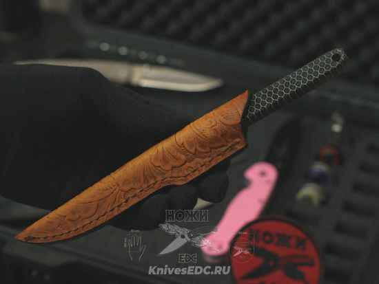 Нож фиксированный STEELCLAW ЩЁГОЛЬ black