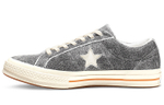 Converse One Star Cali Suede Low Top comfortable non-slip lightweight low-top canvas shoes for men and women with the same style black and gray