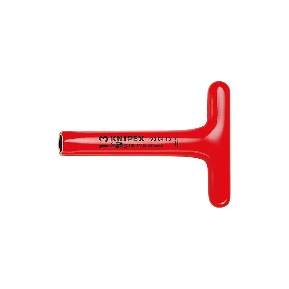 Торцовый ключ с Т-образной ручкой 200 мм Knipex 98 04 10