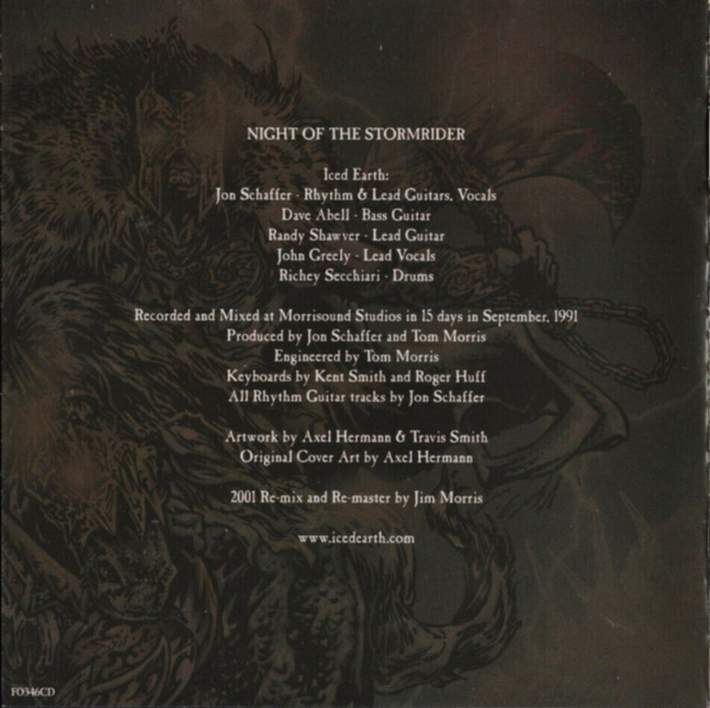 Iced Earth / Night Of The Stormrider (RU)(CD)