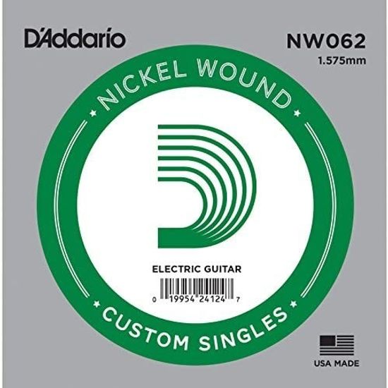 Струна одиночная для электрогитары D'ADDARIO NW062