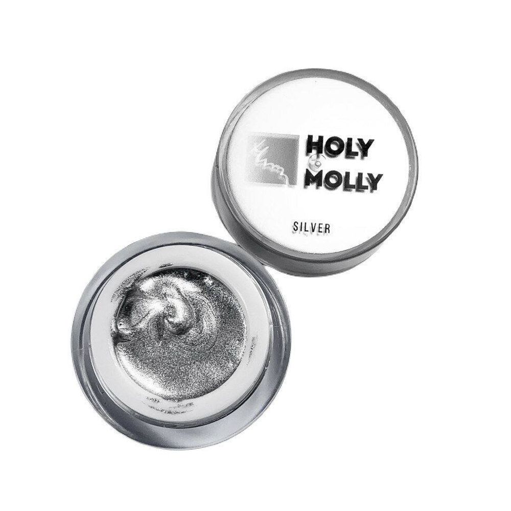 Holy Molly Гель-краска серебро, 5г