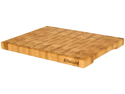 Торцевая разделочная доска 40x30x3 см. ясень, арт. 031