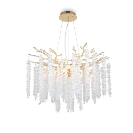 Подвесная люстра Freya MINERAL FR1010PL-08G