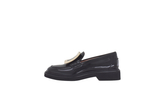 Roger Vivier Viv" Rangers Buckle Embellished Loafers Women"s