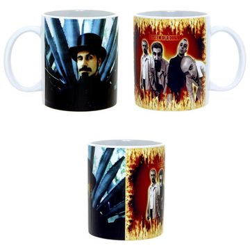 Кружка System of a Down ( группа в огне / Serj Tankian ) (779)