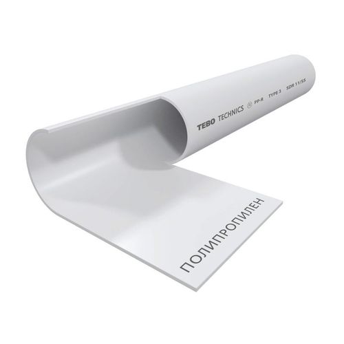 Труба полипропиленовая TEBO 75х12,5 мм 4 м SDR 6