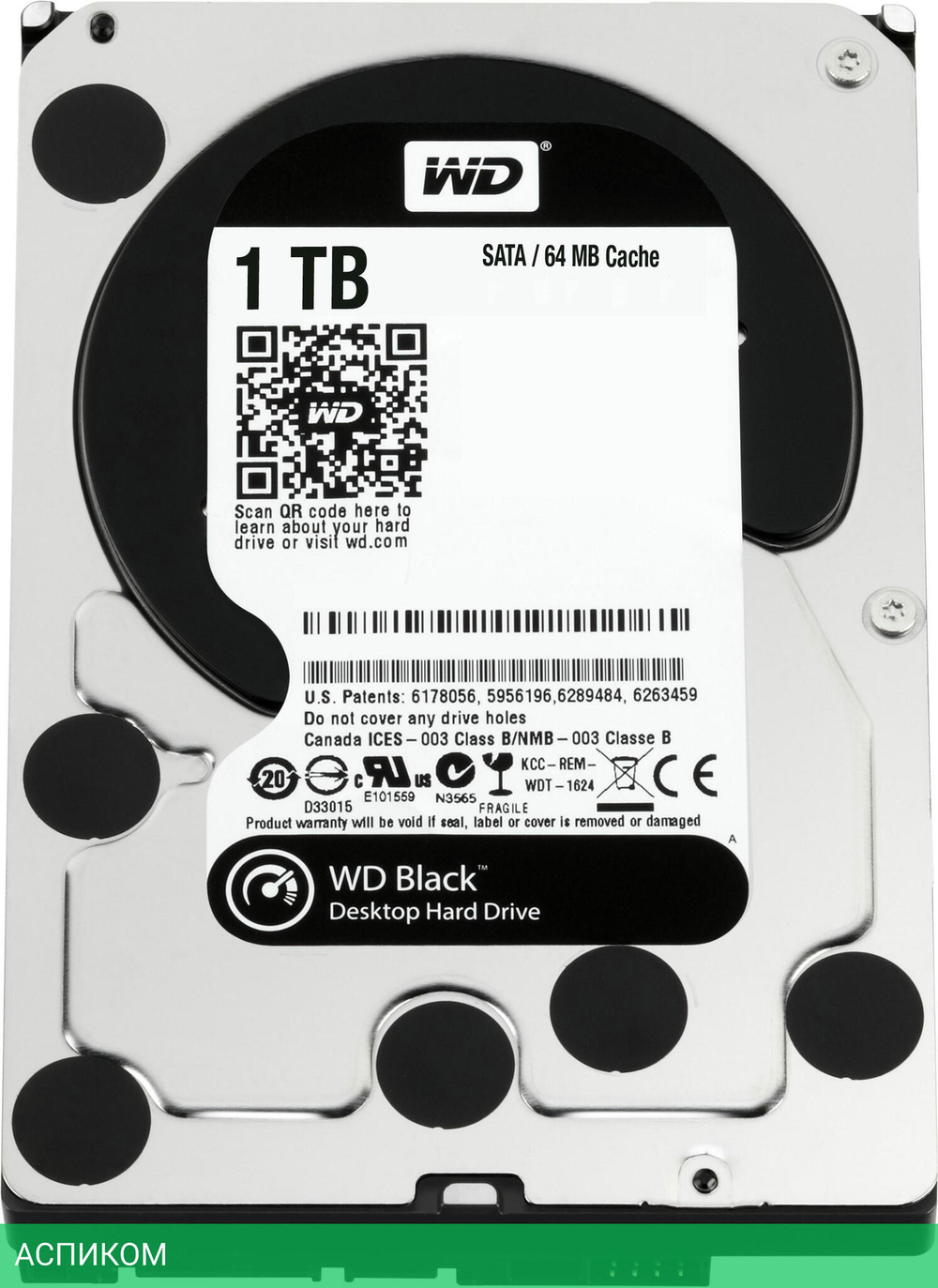 Жесткий диск WD 1TB WD1003FZEX