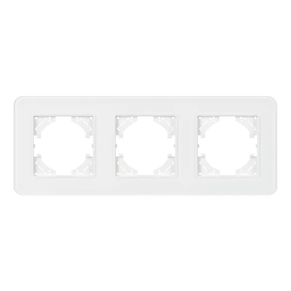 Рамка стеклянная FRM-OMALI-SFGS-3-WH (Arlight, -) 049712