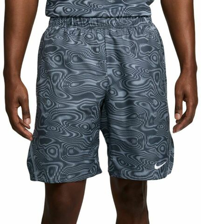 Мужские теннисные шорты Nike Court Victory 9in Short - ashen slate/ashen slate/white