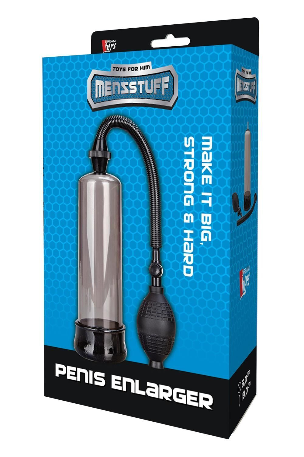 Дымчатая вакуумная помпа Penis Enlarger