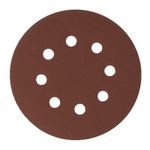 738117 Круг абразивный P 240, на ворсовой подложке под "липучку" 125 мм, перфорированный, 5 шт. Сибртех