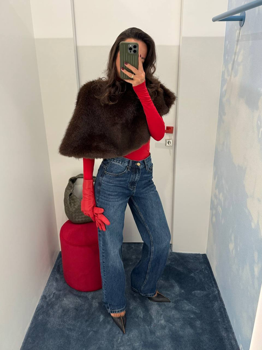 Джинсы "Basic Blue" прямые