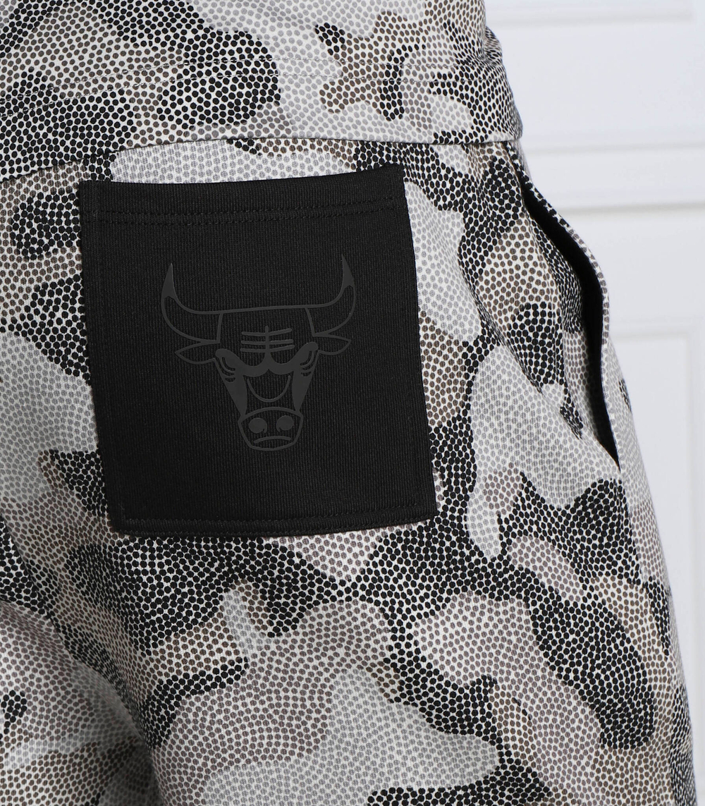 шорты boss x nba slam_camo BOSS ORANGE - серый(50477471)