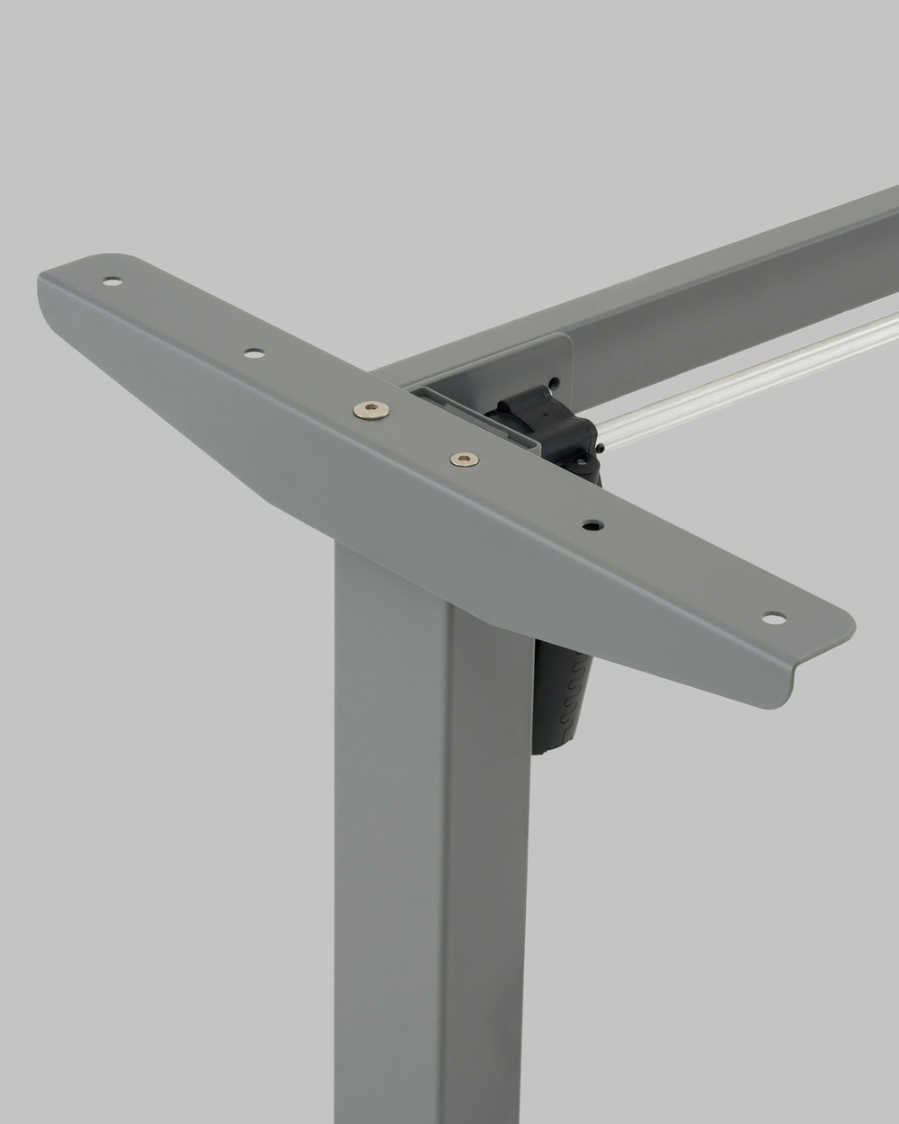 Подстолье для стола с электроприводом и регулировкой высоты, 1 мотор, память 3 уровня высоты, серый