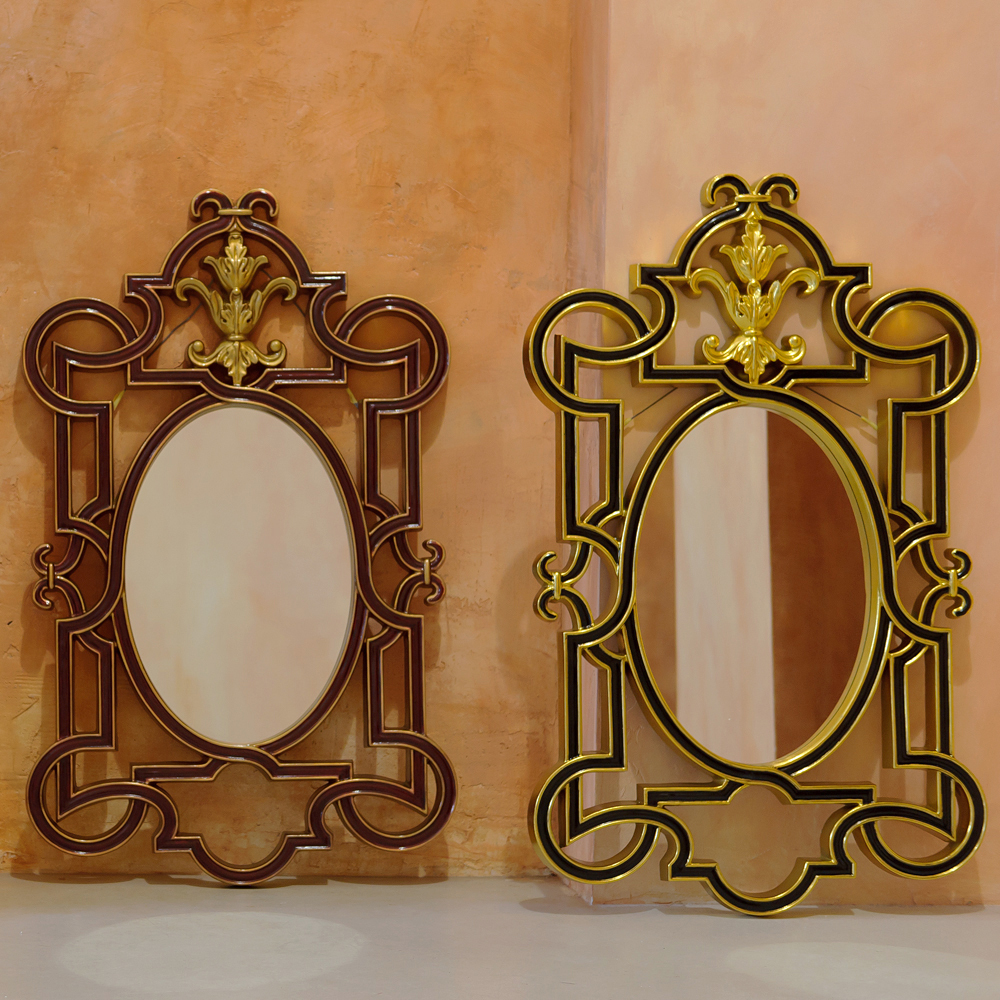 Настенное зеркало Аваллон - Нуар Объект мечты