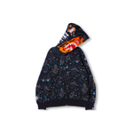 A Bathing Ape Space Camo Ponr Shark Худи