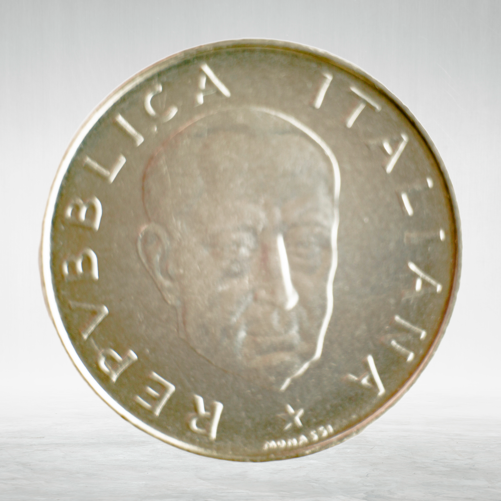 Italy 100 Lire 1974 R "Guglielmo Marconi Centennial", UNC