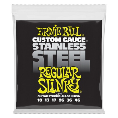 Струны для электрогитары Ernie Ball 2246 Stainless Regular