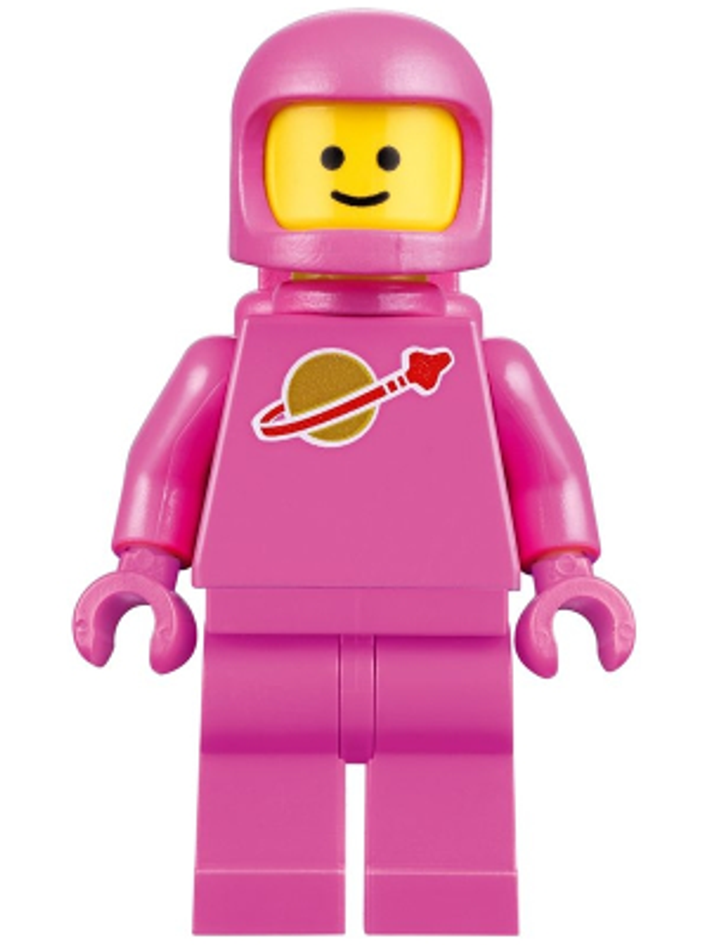 Минифигурка LEGO tlm108 Классический космонавт (розовый)