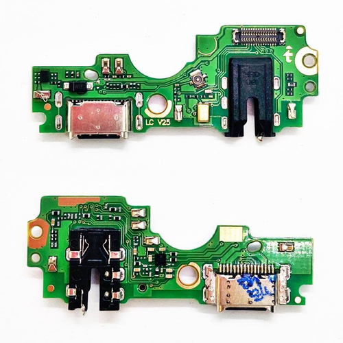 Шлейф для Tecno Pova 4 плата на системный разъем/разъем гарнитуры/микрофон