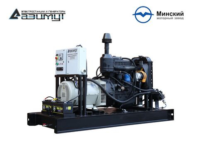 Дизельный генератор Азимут АД-25С-Т400-2РМ1 ММЗ с автозапуском
