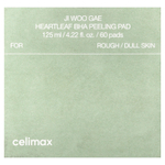 Celimax, Ji Woo GAE Heartleaf BHA, пилинг-диск, 60 шт., 125 мл (4,22 жидк. унции)