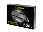 SSD накопитель ADATA Legend 500ГБ, M.2 2280, PCIe 4.0 x4, NVMe [SLEG-860-500GCS]