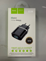 Блок СЗУ hoco C12Q 18W (black)